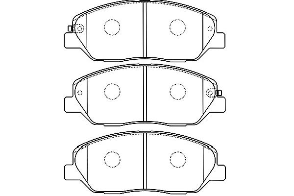 KAVO PARTS Első fékbetét BP-3032_KP