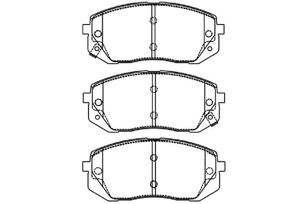 KAVO PARTS Első fékbetét BP-4021_KP