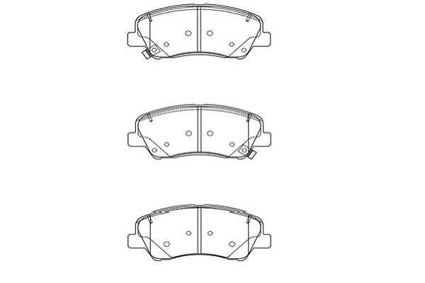 KAVO PARTS Fékbetét, mind BP-4030_KP