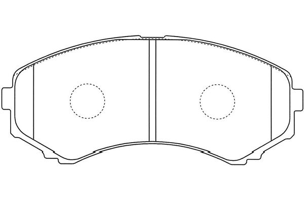 KAVO PARTS Fékbetét, mind BP-4575_KP