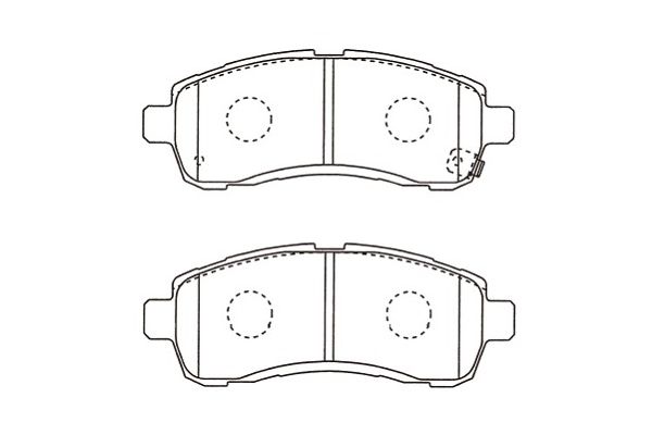 KAVO PARTS Fékbetét, mind BP-4576_KP