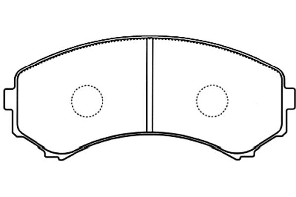 KAVO PARTS Fékbetét, mind BP-5545_KP