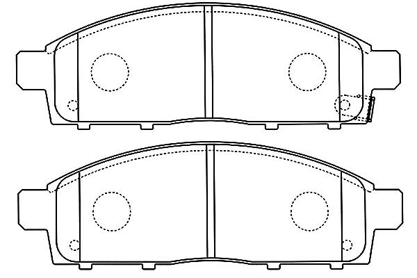 KAVO PARTS Első fékbetét BP-5552_KP