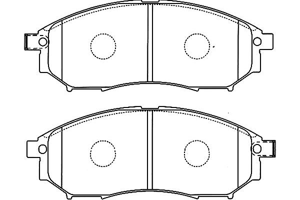 KAVO PARTS Első fékbetét BP-6583_KP