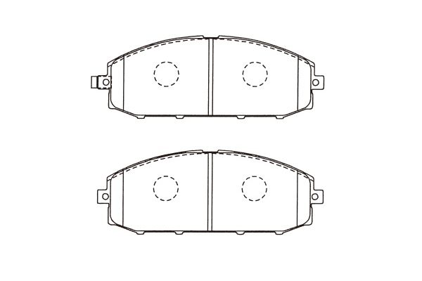 KAVO PARTS Fékbetét, mind BP-6619_KP