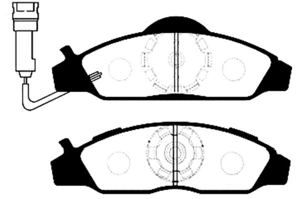 KAVO PARTS Első fékbetét BP-7500_KP