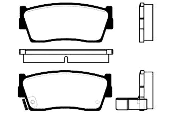 KAVO PARTS Első fékbetét BP-8505_KP