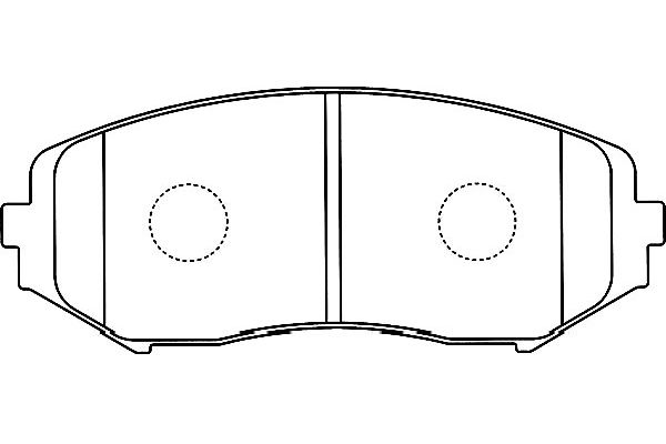 KAVO PARTS Első fékbetét BP-8528_KP