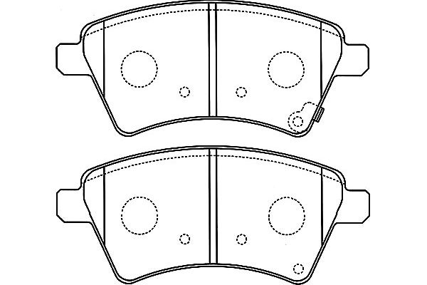 KAVO PARTS Első fékbetét BP-8529_KP