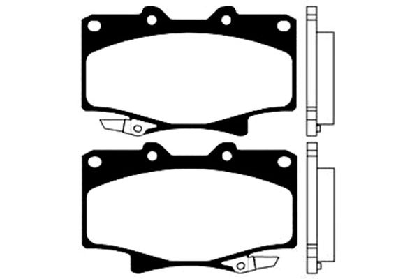 KAVO PARTS Fékbetét, mind BP-9029_KP