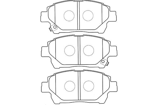 KAVO PARTS Fékbetét, mind BP-9120_KP