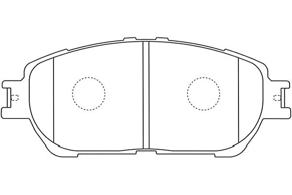 KAVO PARTS Fékbetét, mind BP-9130_KP