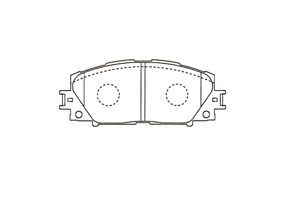 KAVO PARTS Első fékbetét BP-9136_KP