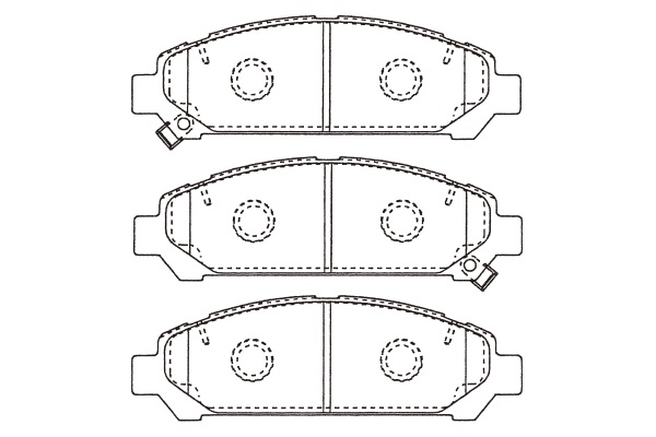 KAVO PARTS Első fékbetét BP-9152_KP