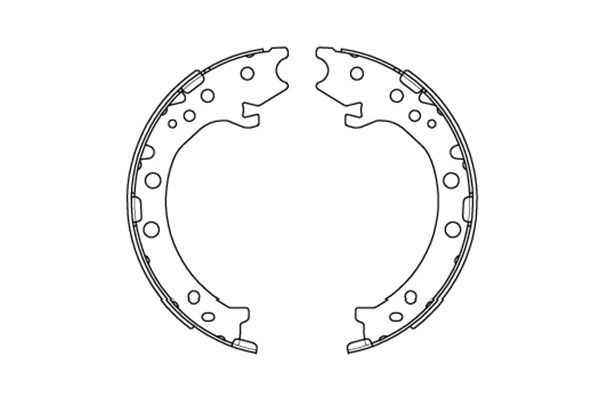 KAVO PARTS Fékpofa BS-2914_KP