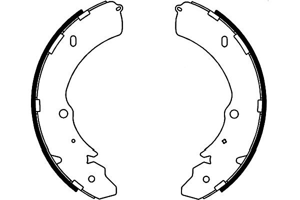 KAVO PARTS BS-3914_KP Fékpofa