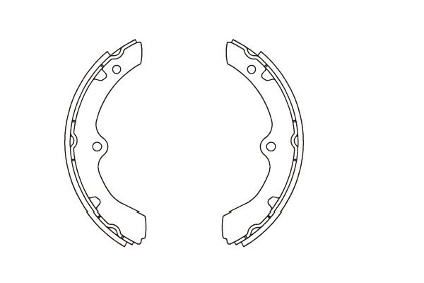 KAVO PARTS Fékpofa BS-3921_KP