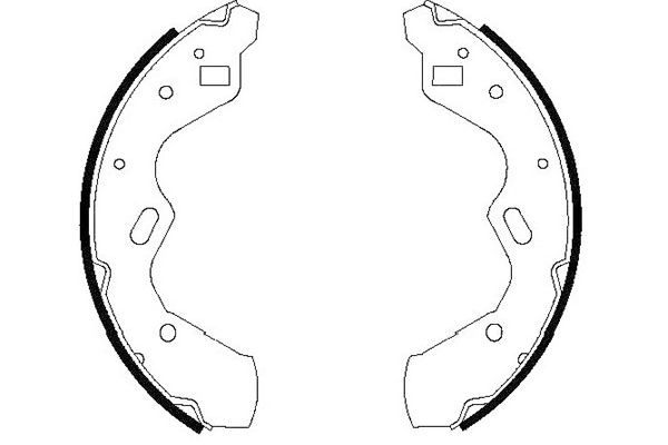 KAVO PARTS Fékpofa BS-5419_KP