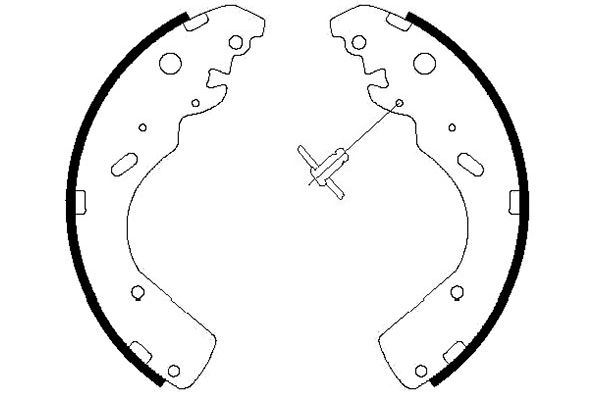 KAVO PARTS Fékpofa BS-5420_KP