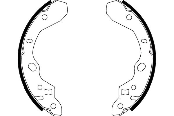 KAVO PARTS Fékpofa BS-5425_KP