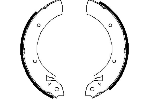 KAVO PARTS Fékpofa BS-7900_KP