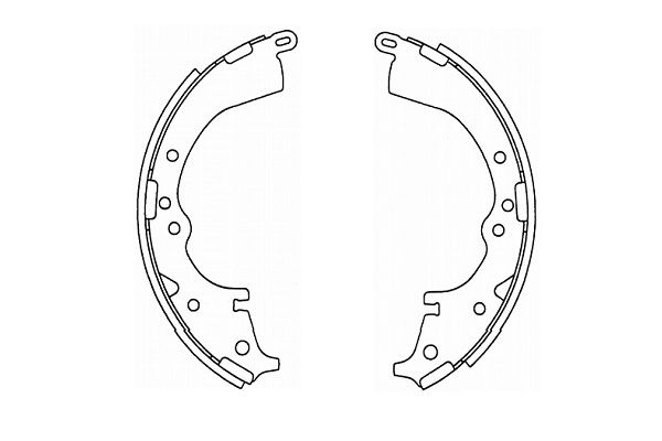 KAVO PARTS Fékpofa BS-9941_KP