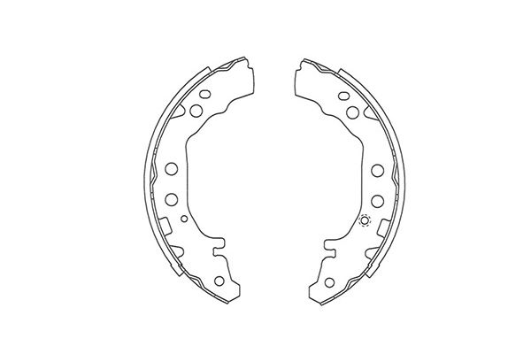 KAVO PARTS Fékpofa BS-9950_KP