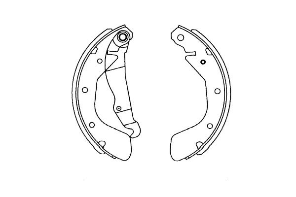 KAVO PARTS KBS-1408_KP Fékpofa