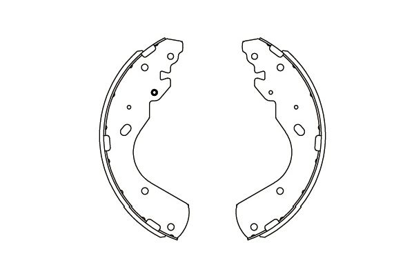 KAVO PARTS Fékpofa KBS-5404_KP