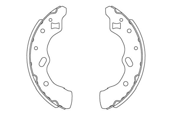 KAVO PARTS Fékpofa KBS-5406_KP