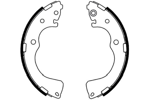 KAVO PARTS Fékpofa KBS-5424_KP