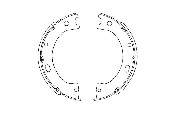 KAVO PARTS Fékpofa KBS-7420_KP