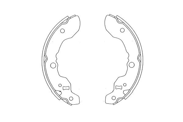 KAVO PARTS Fékpofa KBS-8930_KP