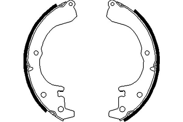 KAVO PARTS Fékpofa KBS-9927_KP