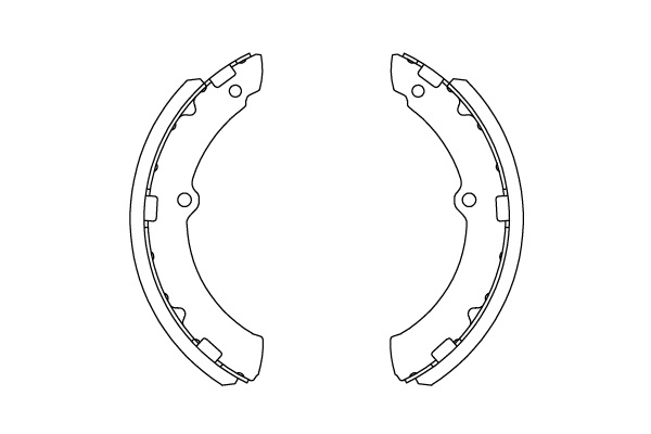 KAVO PARTS Fékpofa KBS-9945_KP