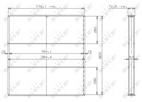 NRF Hűtőhálózat, motorhűtés 24687_NRF