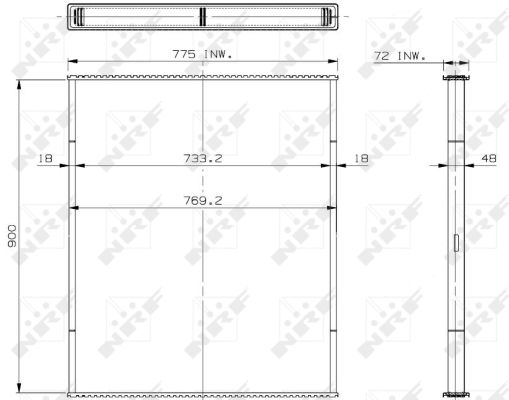 NRF Hűtőhálózat, motorhűtés 29568_NRF