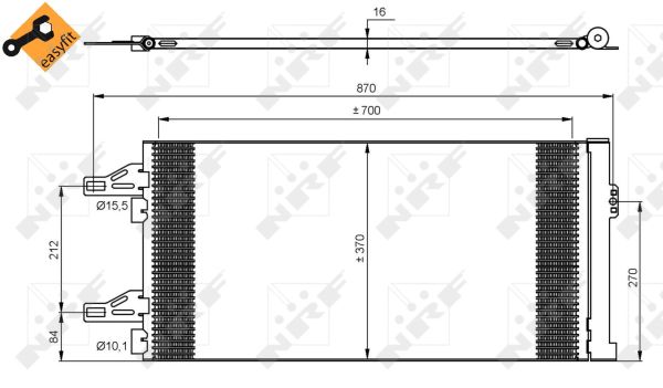 NRF Klímahűtő 35895_NRF