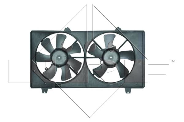 NRF Ventilátor, vízhűtő 47426_NRF