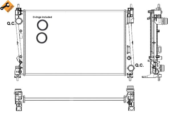 NRF 53017_NRF Vízhűtő