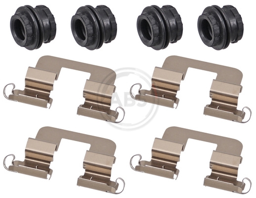 ABS Tartozékkészlet, tárcsafékbetét 0106Q_ABS