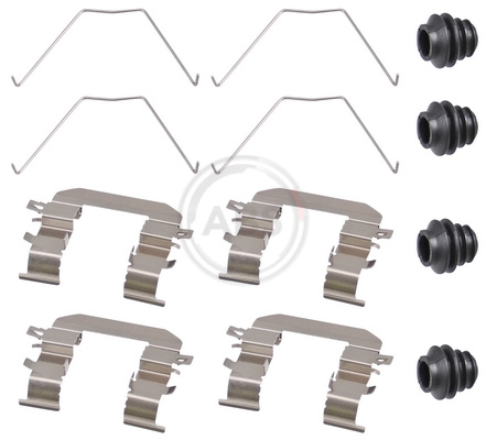 ABS Tartozékkészlet, tárcsafékbetét 0131Q_ABS