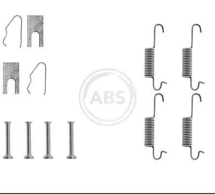 ABS Tartozékkészlet, fékpofa 0527Q_ABS