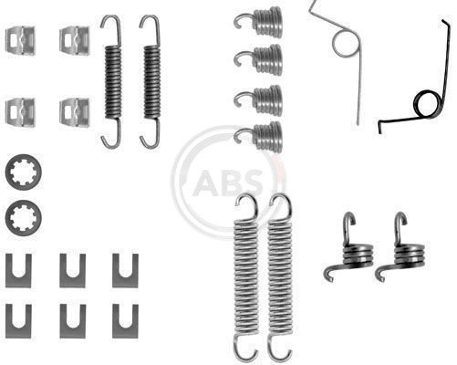 ABS Tartozékkészlet, fékpofa 0545Q_ABS