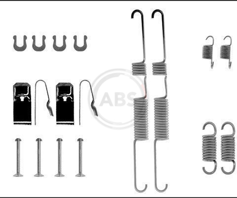 ABS Tartozékkészlet, fékpofa 0582Q_ABS