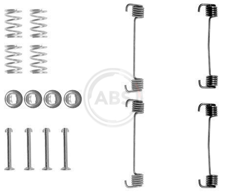 ABS Tartozékkészlet, fékpofa 0619Q_ABS