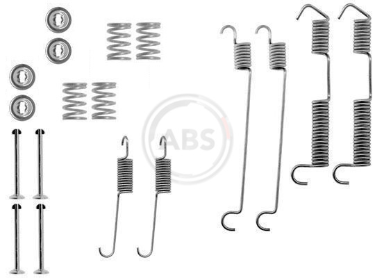 ABS Tartozékkészlet, fékpofa 0646Q_ABS