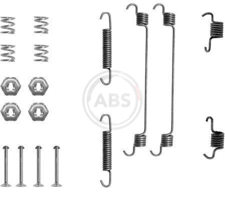 ABS Tartozékkészlet, fékpofa 0657Q_ABS