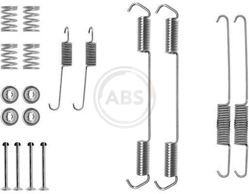 ABS Tartozékkészlet, fékpofa 0689Q_ABS