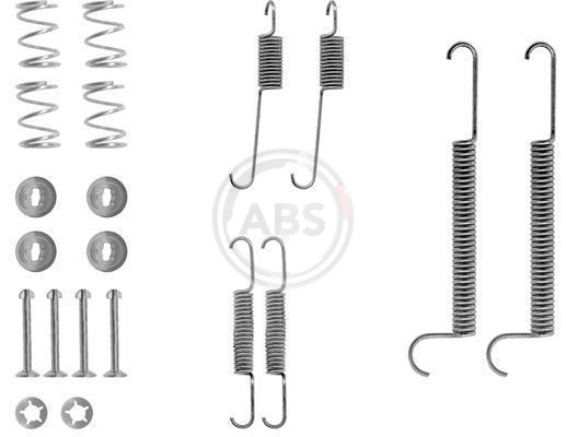 ABS Tartozékkészlet, fékpofa 0746Q_ABS